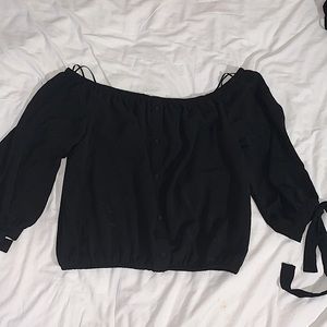 Off The Shoulder Crop Top